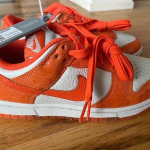 Nike Women's Dunk Low Orange/Cream Sneakers - Brand new with tags!